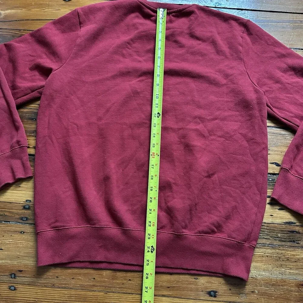 True Religion LOGO Sweatshirt Red Dahlia Medium